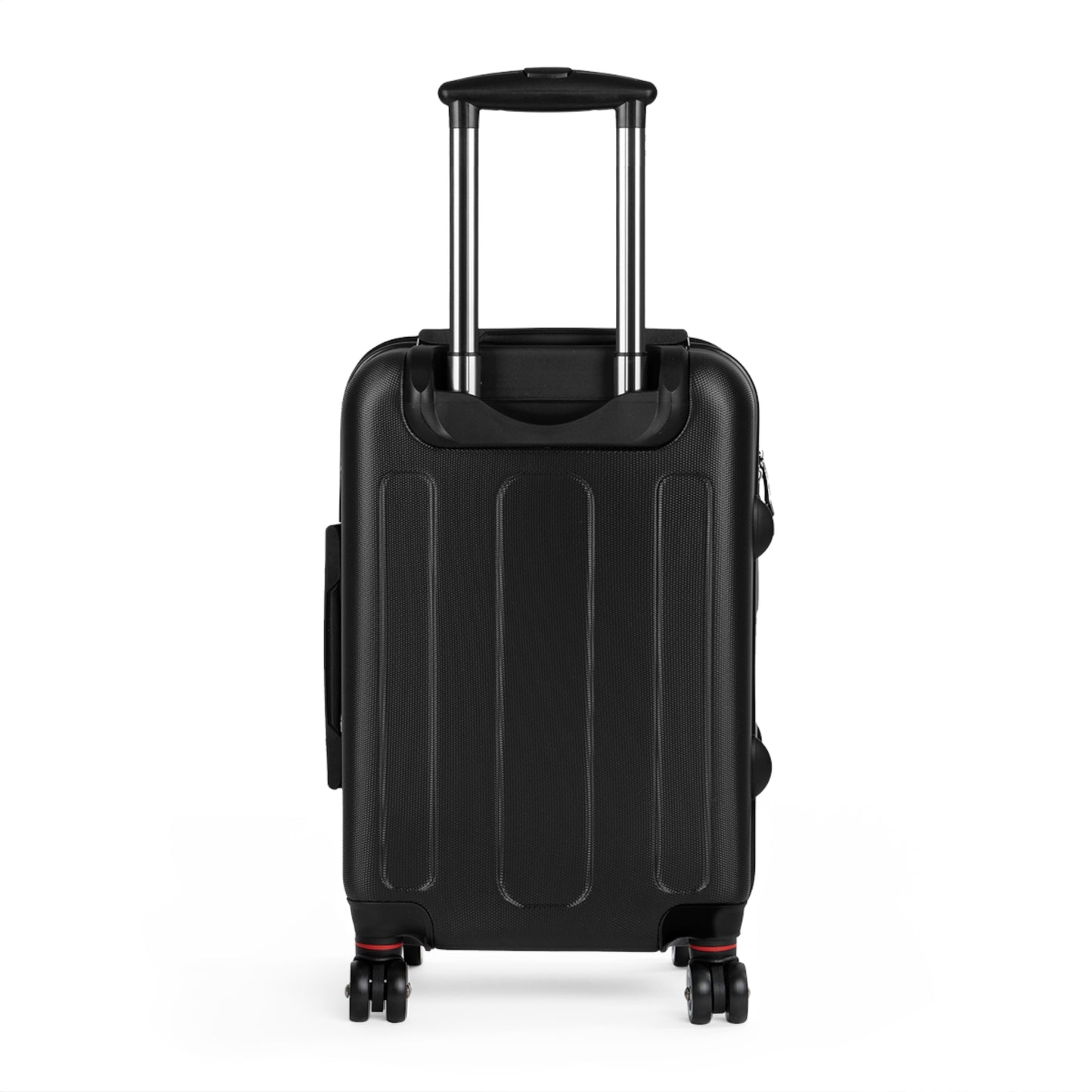 Nautical design suitcase travel luggage with durable wheels and telescopic handle for easy transport