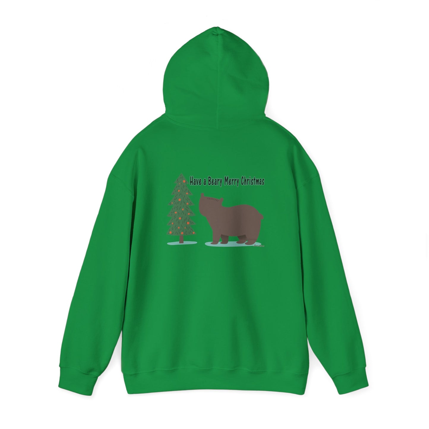 Beary Christmas - Unisex Heavy Blend™ Hooded Sweatshirt