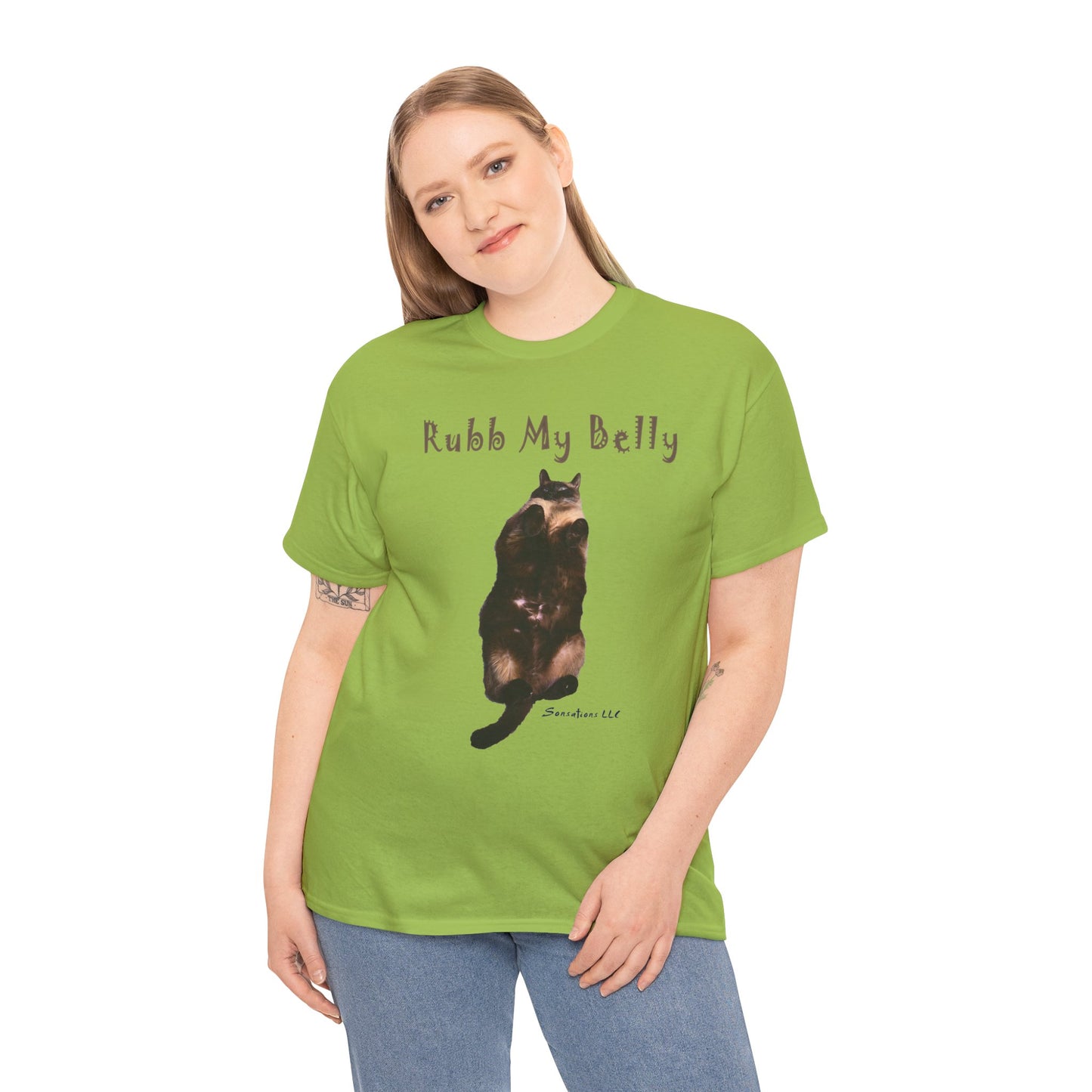 Rub My Belly - Unisex Heavy Cotton Tee