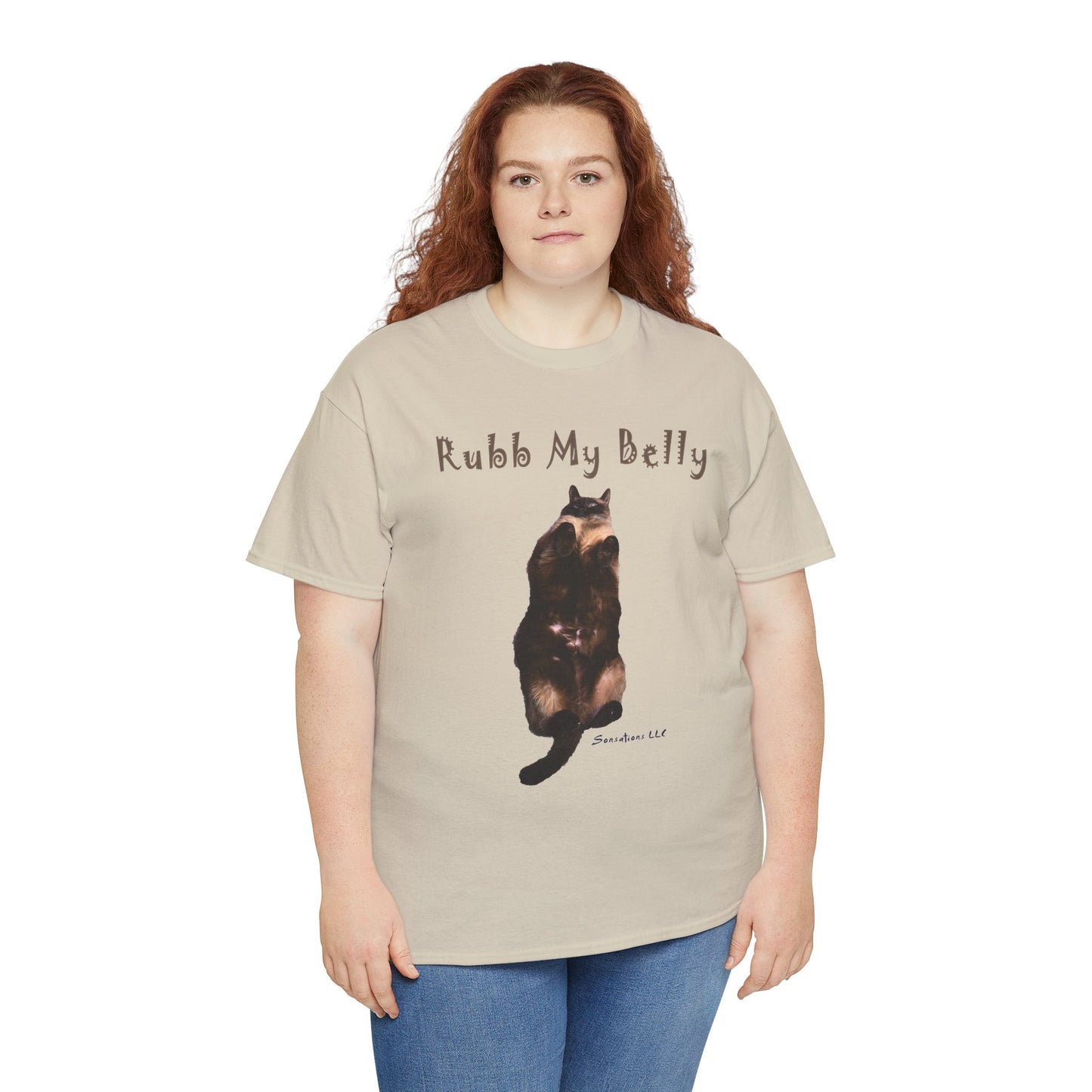 Rub My Belly - Unisex Heavy Cotton Tee