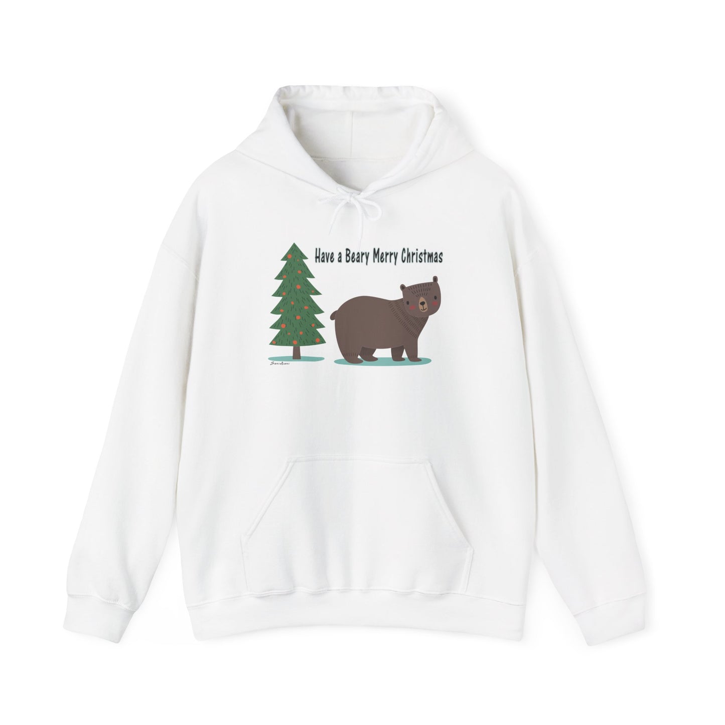 Beary Christmas - Unisex Heavy Blend™ Hooded Sweatshirt