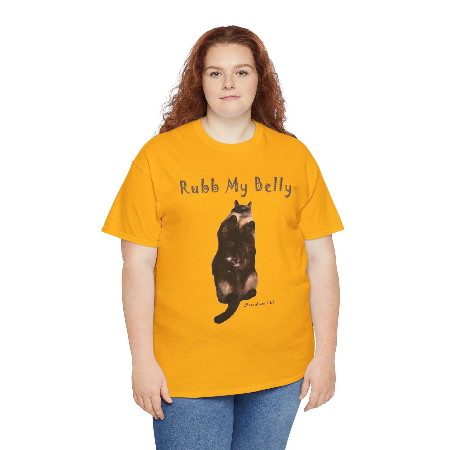 Rub My Belly - Unisex Heavy Cotton Tee