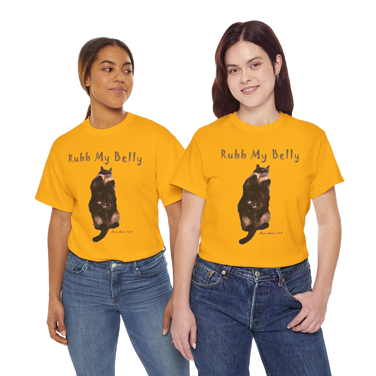 Rub My Belly - Unisex Heavy Cotton Tee