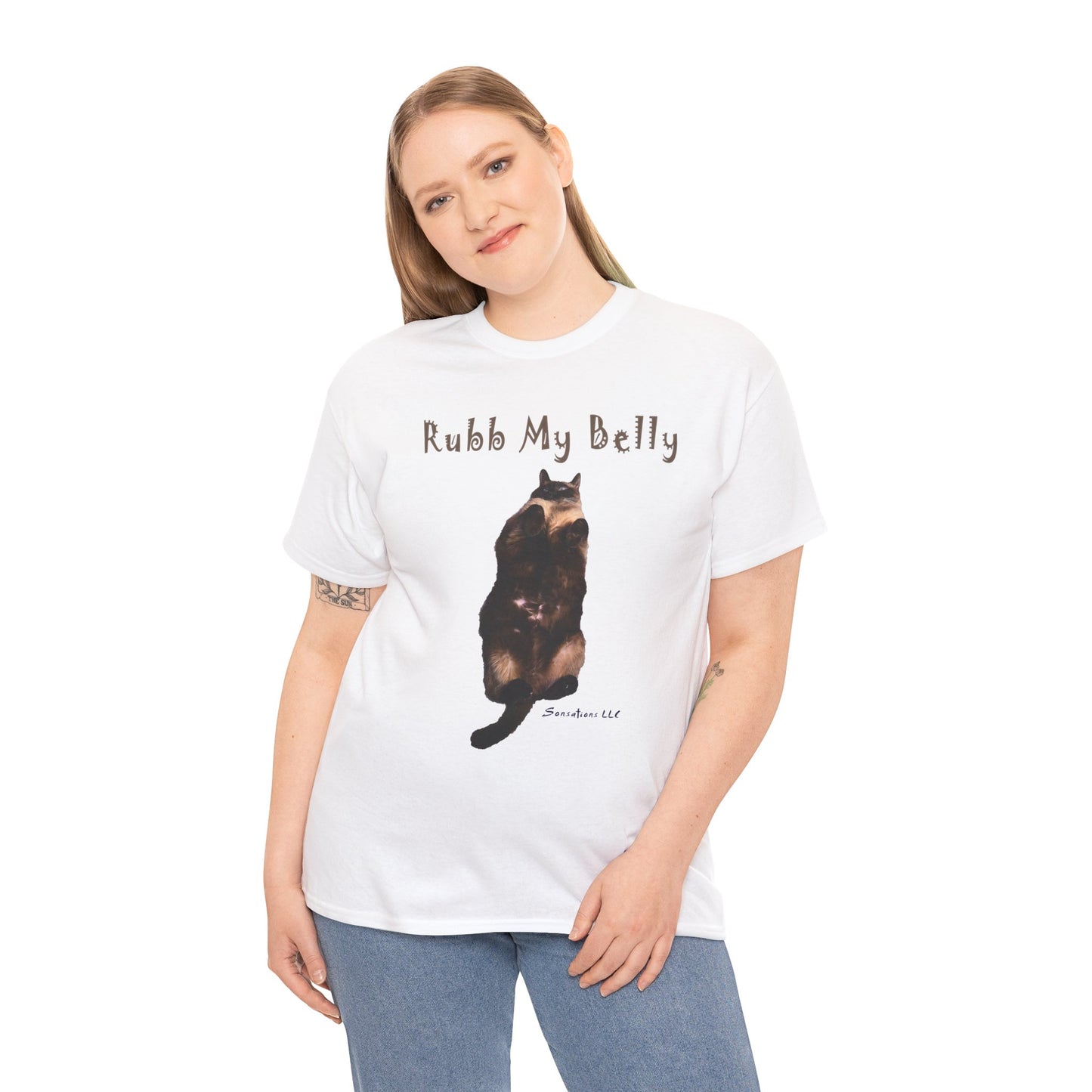 Rub My Belly - Unisex Heavy Cotton Tee