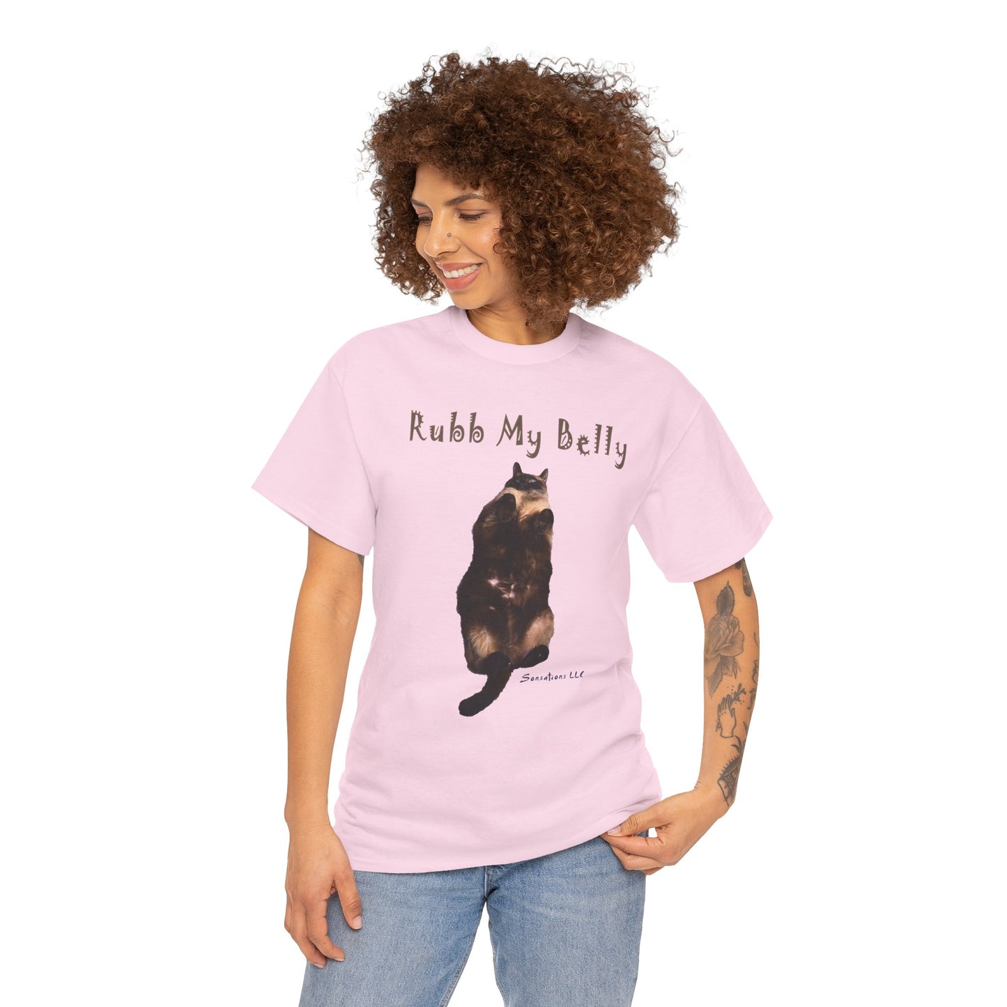 Rub My Belly - Unisex Heavy Cotton Tee