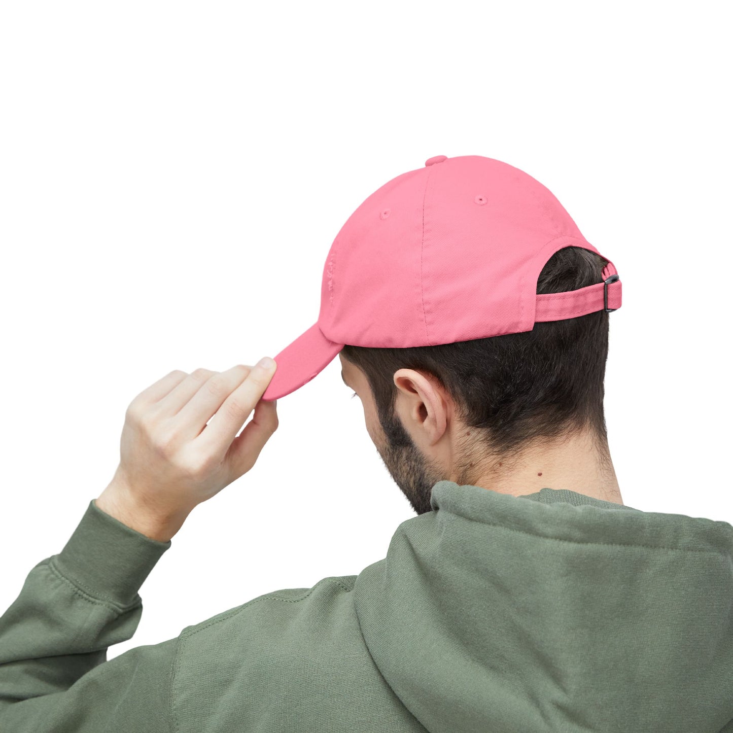 Let's Go Camping - Unisex Distressed Cap