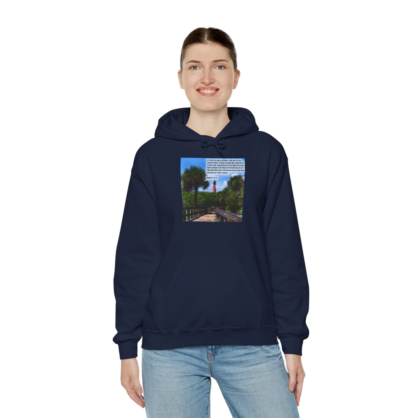 You are the Light of the World - Unisex Heavy Blend™ Hooded Sweatshirt