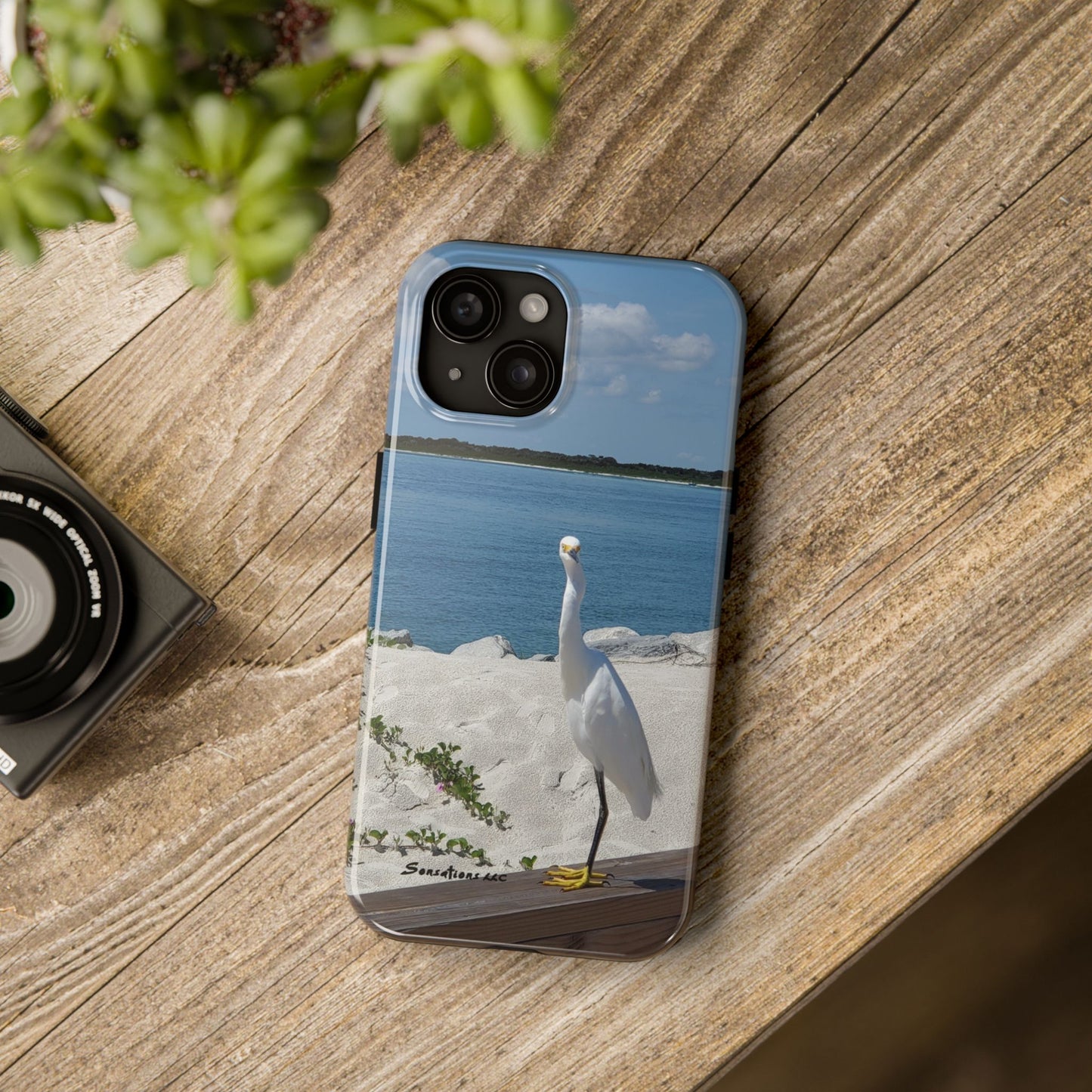 White Bird Looking - Tough Phone Cases