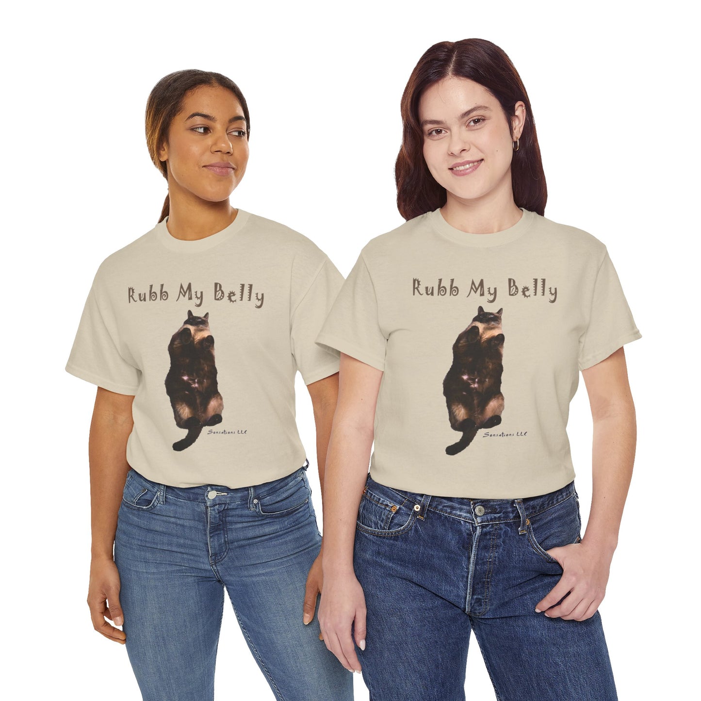 Rub My Belly - Unisex Heavy Cotton Tee