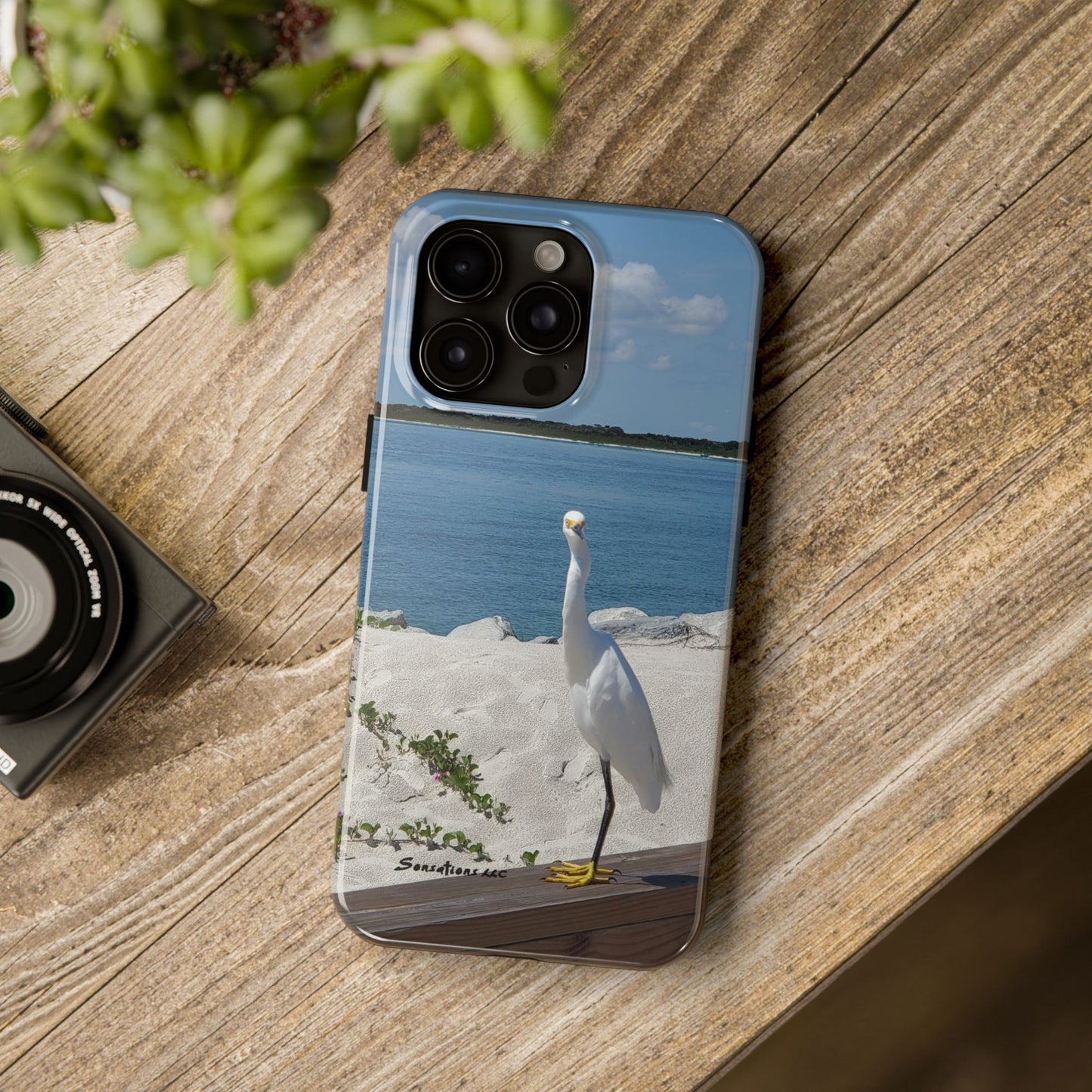 White Bird Looking - Tough Phone Cases