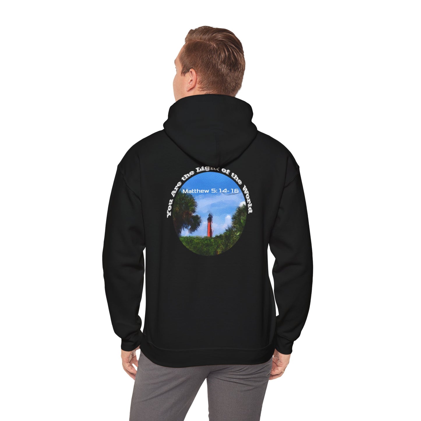 You are the Light of the World - Unisex Heavy Blend™ Hooded Sweatshirt