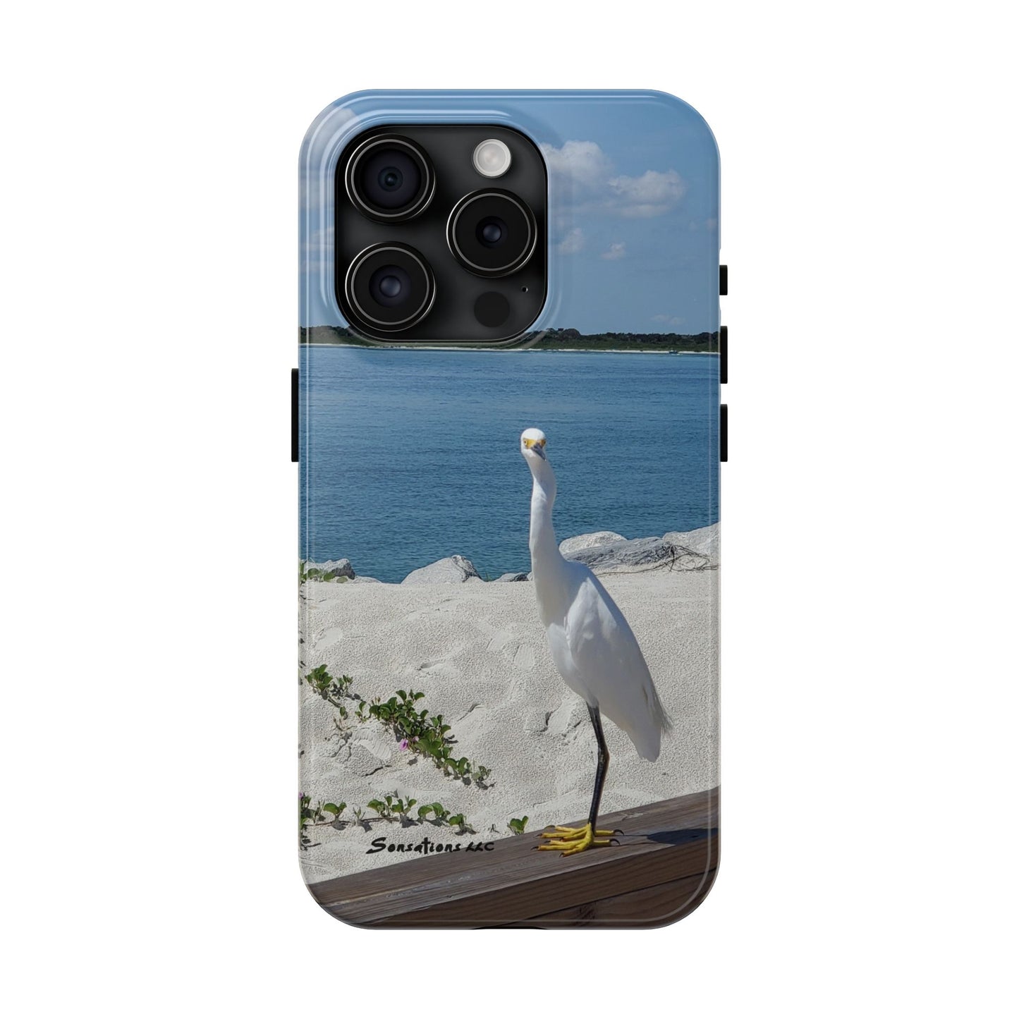 White Bird Looking - Tough Phone Cases