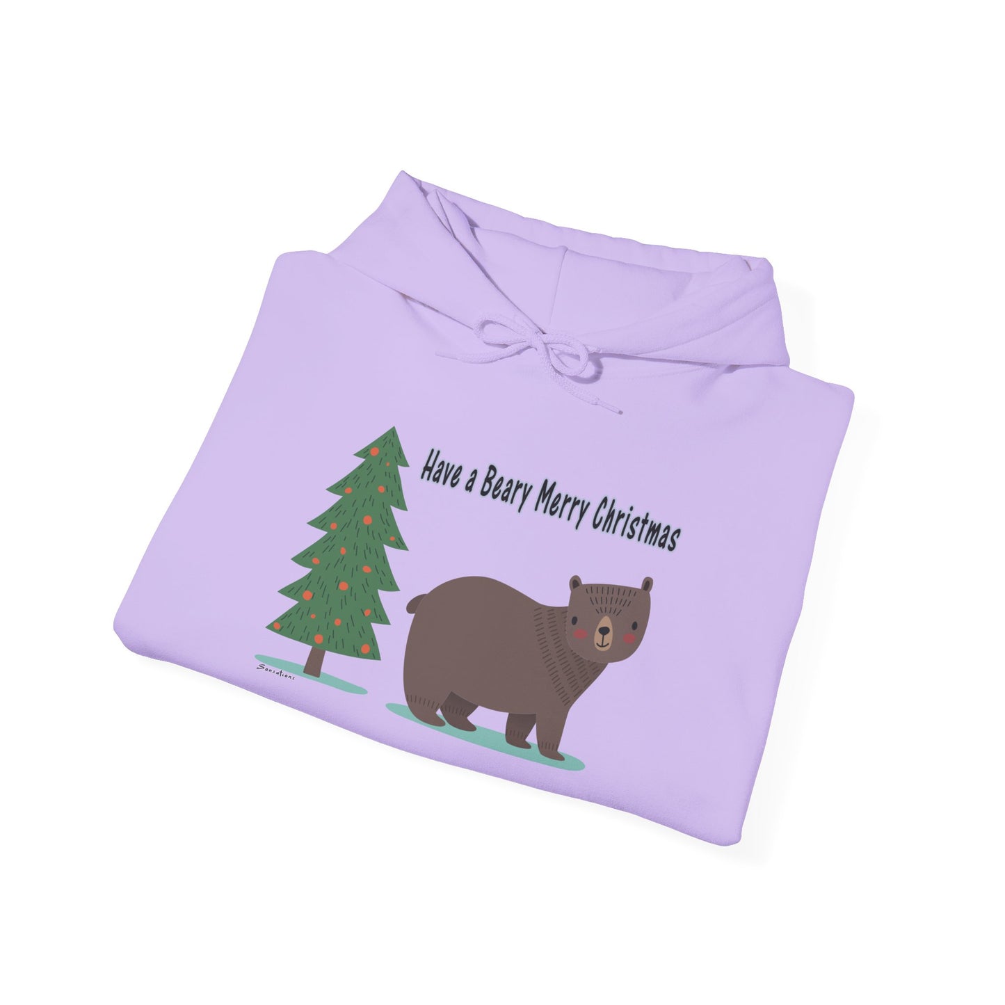 Beary Christmas - Unisex Heavy Blend™ Hooded Sweatshirt