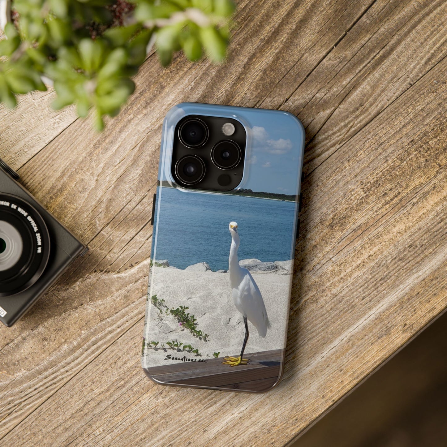 White Bird Looking - Tough Phone Cases