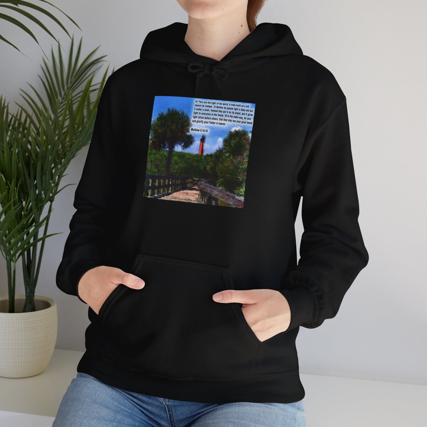 You are the Light of the World - Unisex Heavy Blend™ Hooded Sweatshirt