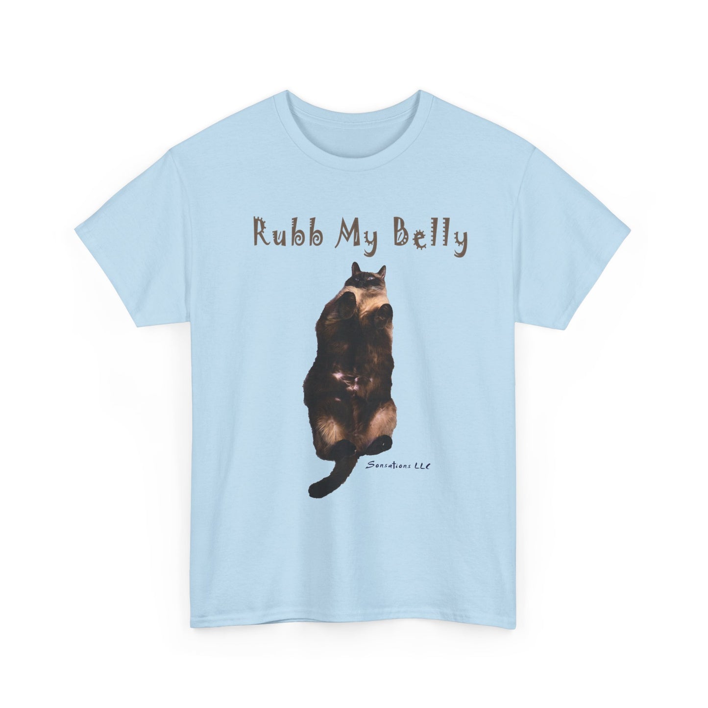 Rub My Belly - Unisex Heavy Cotton Tee