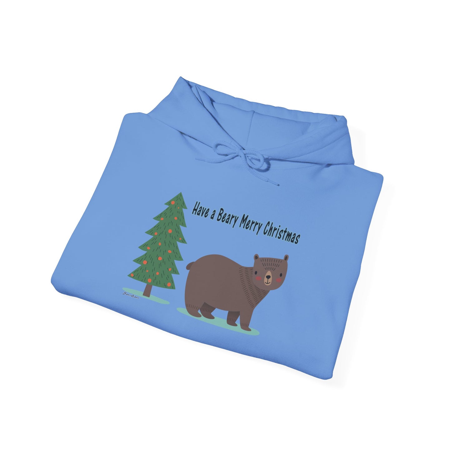 Beary Christmas - Unisex Heavy Blend™ Hooded Sweatshirt