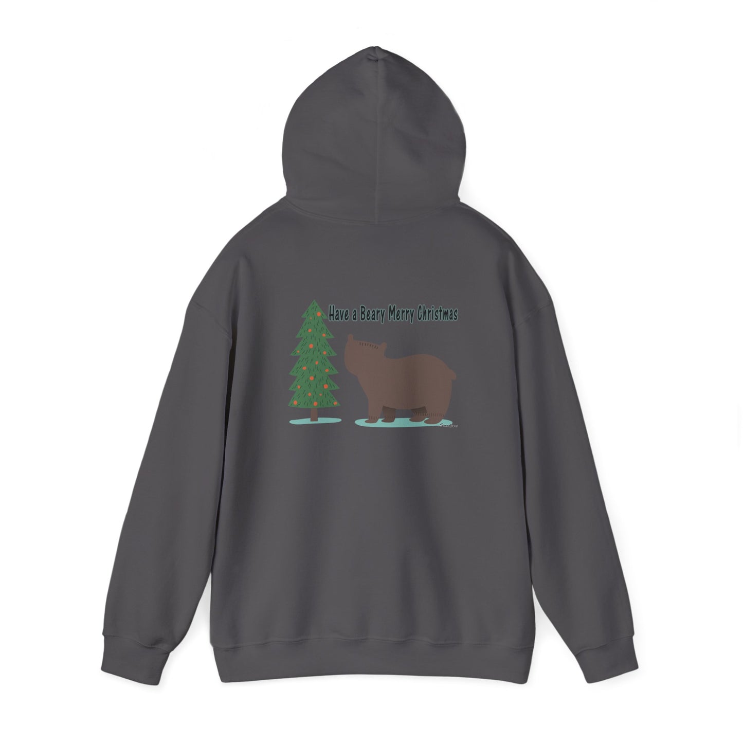 Beary Christmas - Unisex Heavy Blend™ Hooded Sweatshirt