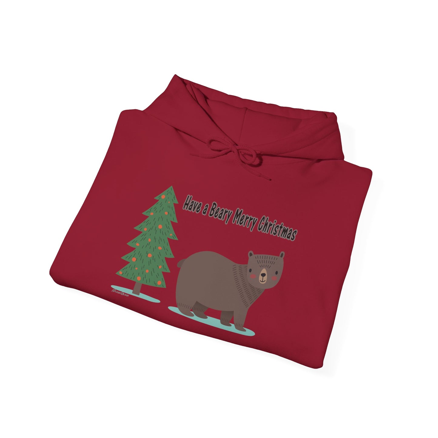 Beary Christmas - Unisex Heavy Blend™ Hooded Sweatshirt