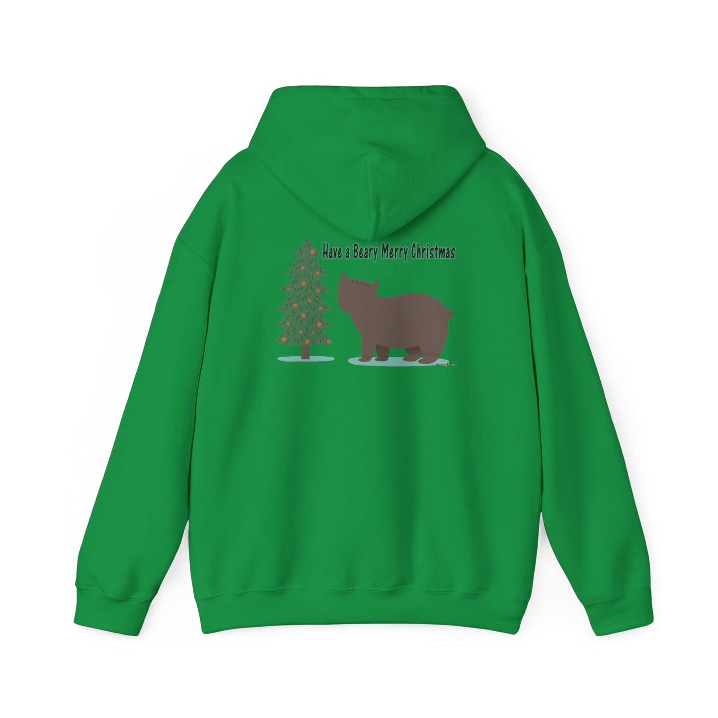 Beary Christmas - Unisex Heavy Blend™ Hooded Sweatshirt