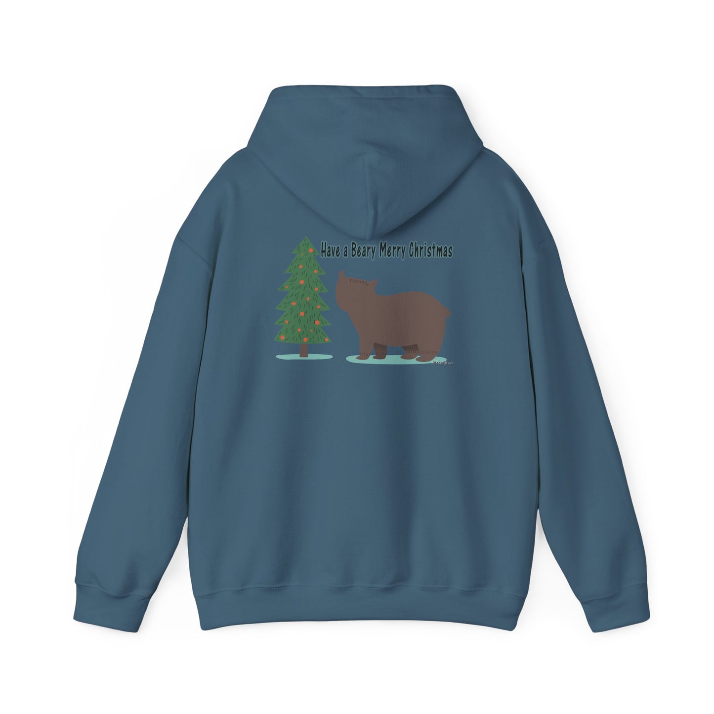 Beary Christmas - Unisex Heavy Blend™ Hooded Sweatshirt