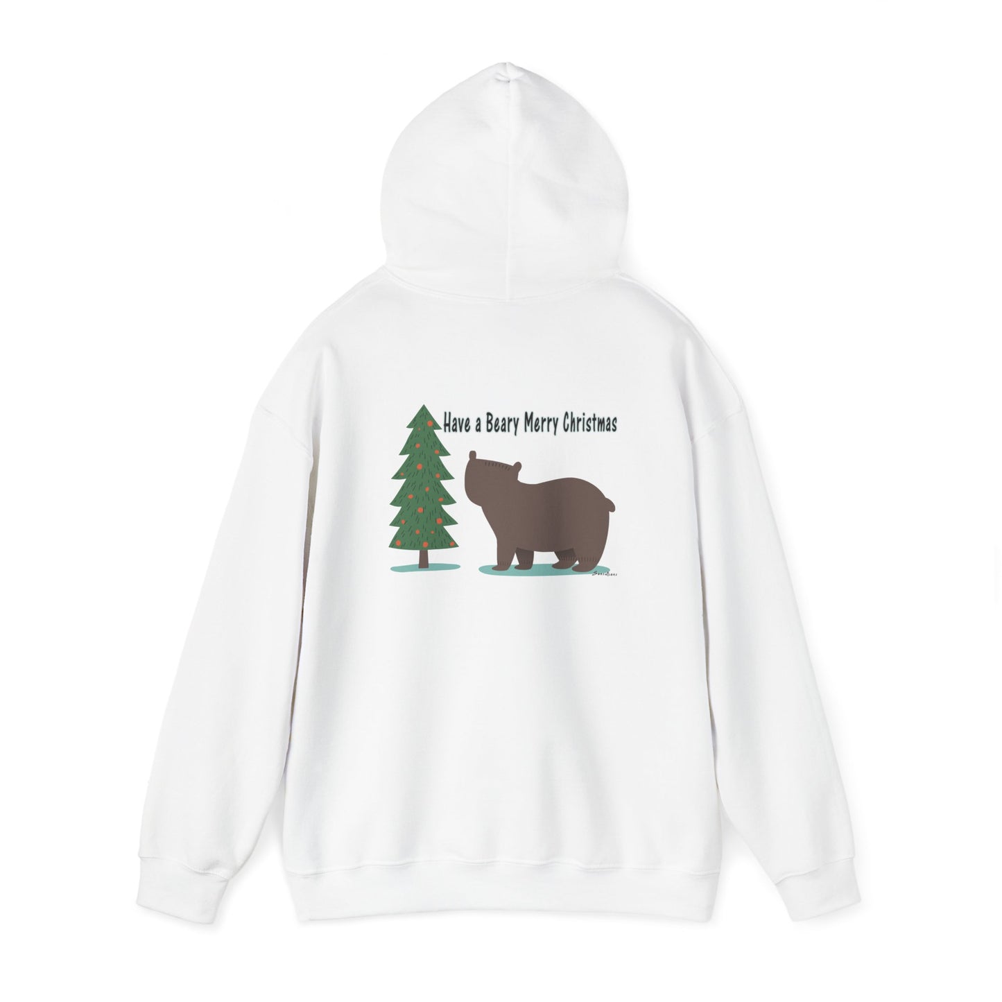 Beary Christmas - Unisex Heavy Blend™ Hooded Sweatshirt