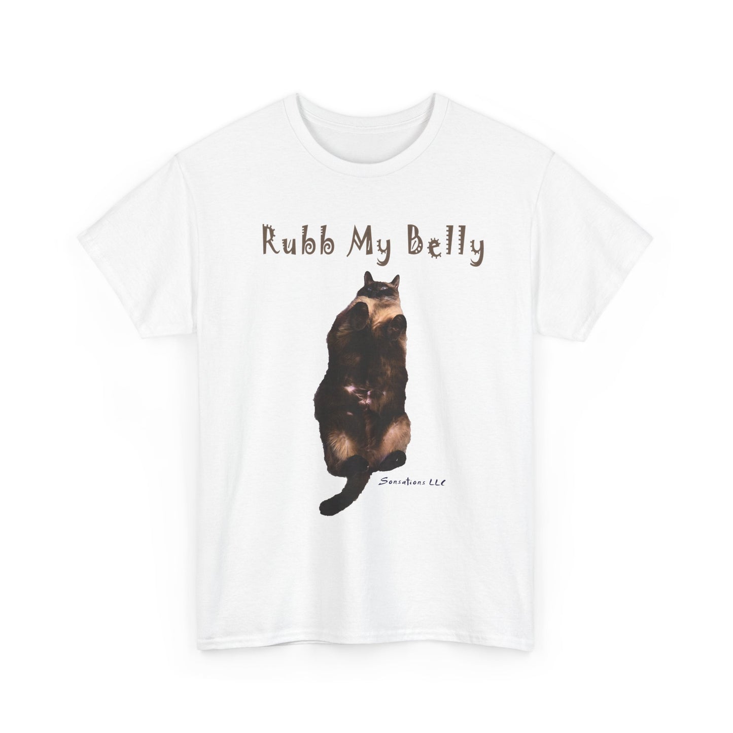 Rub My Belly - Unisex Heavy Cotton Tee