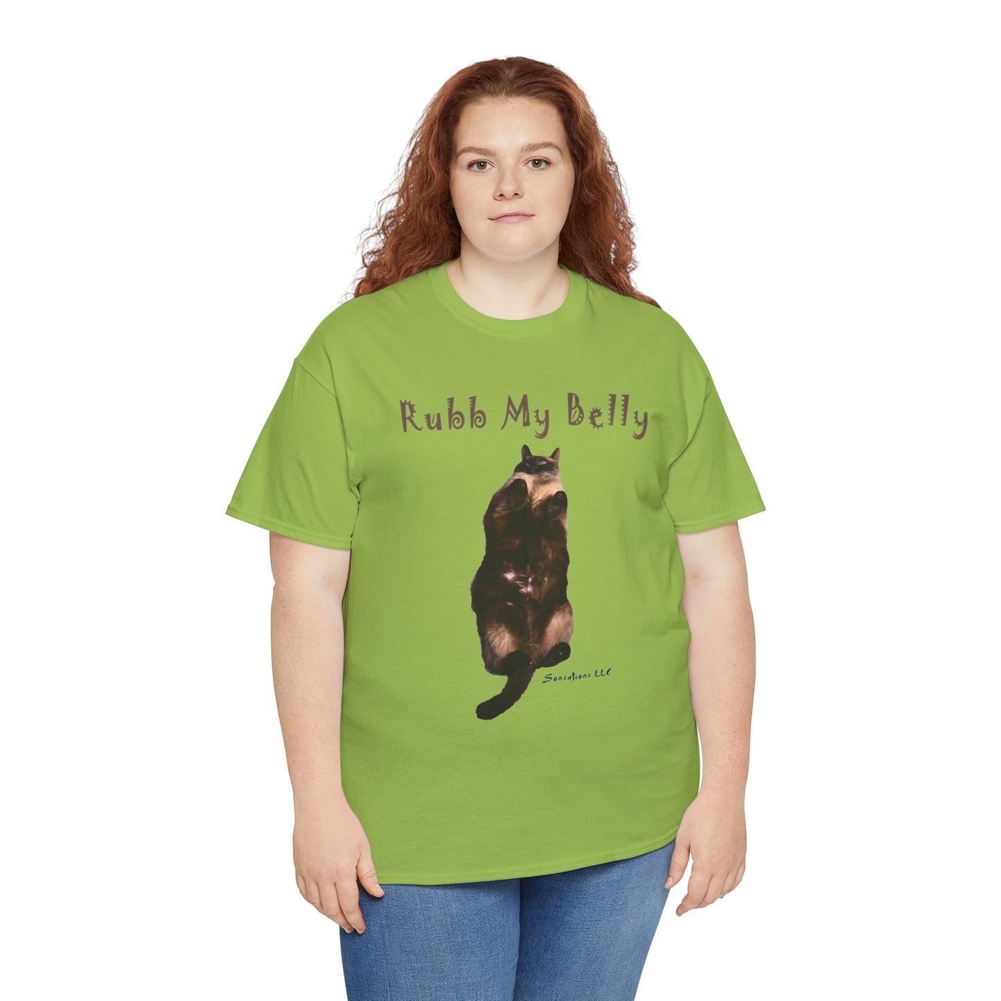 Rub My Belly - Unisex Heavy Cotton Tee