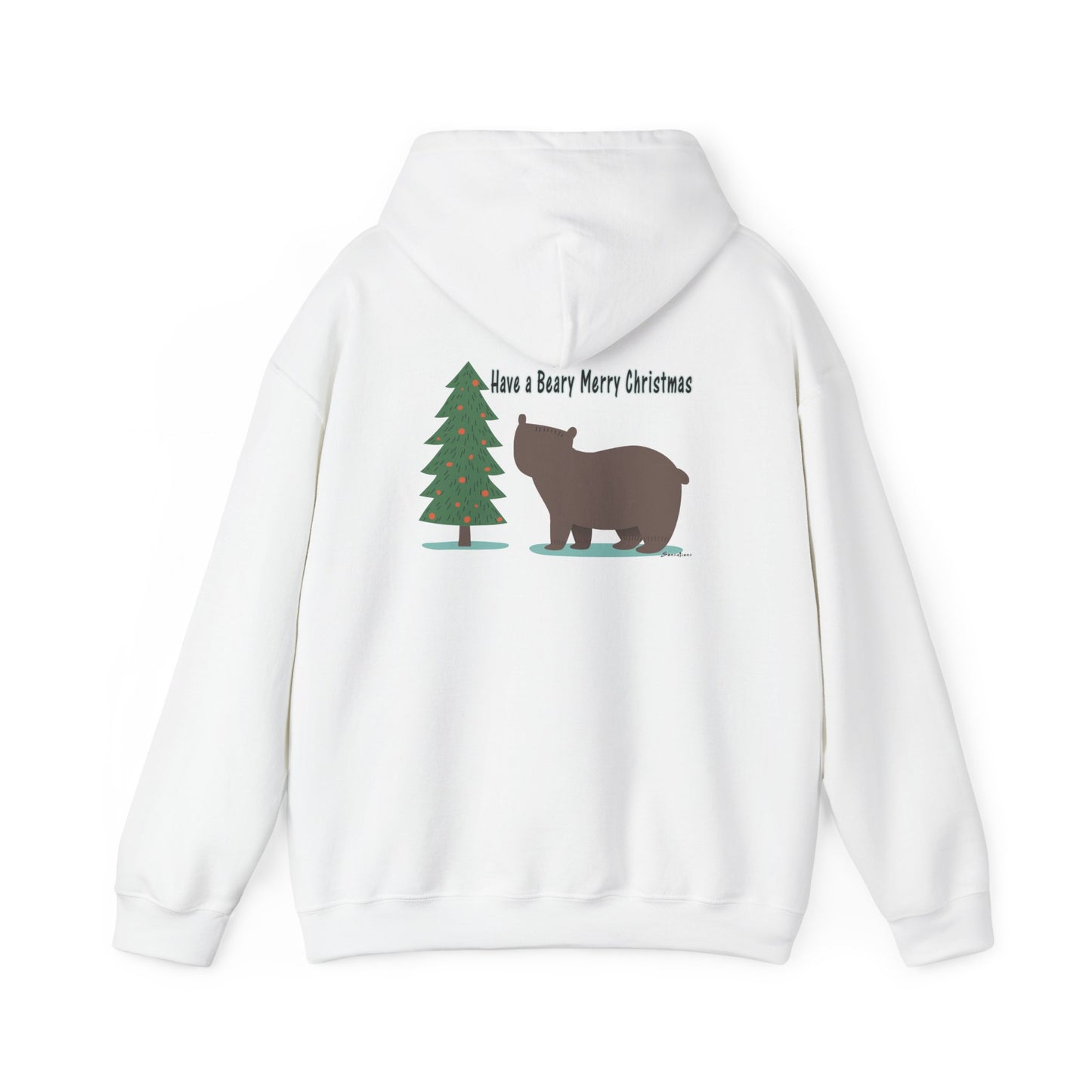 Beary Christmas - Unisex Heavy Blend™ Hooded Sweatshirt