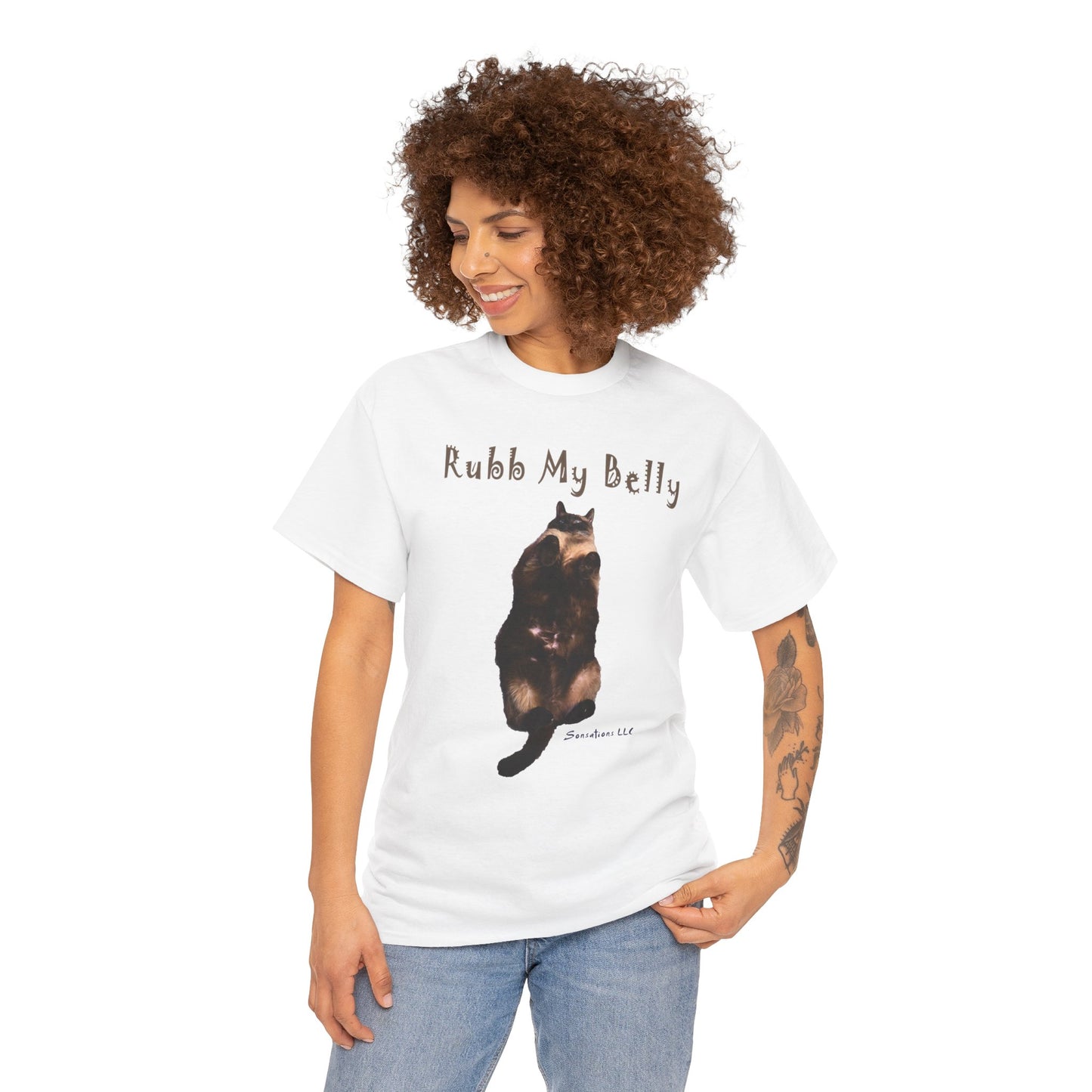 Rub My Belly - Unisex Heavy Cotton Tee