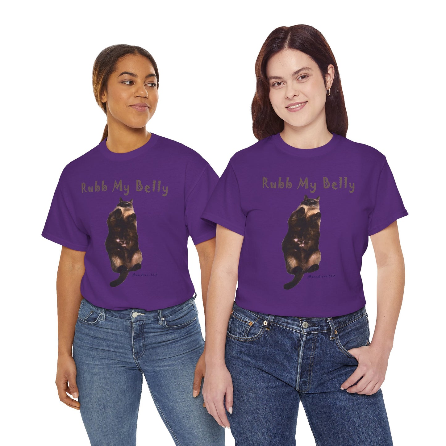 Rub My Belly - Unisex Heavy Cotton Tee