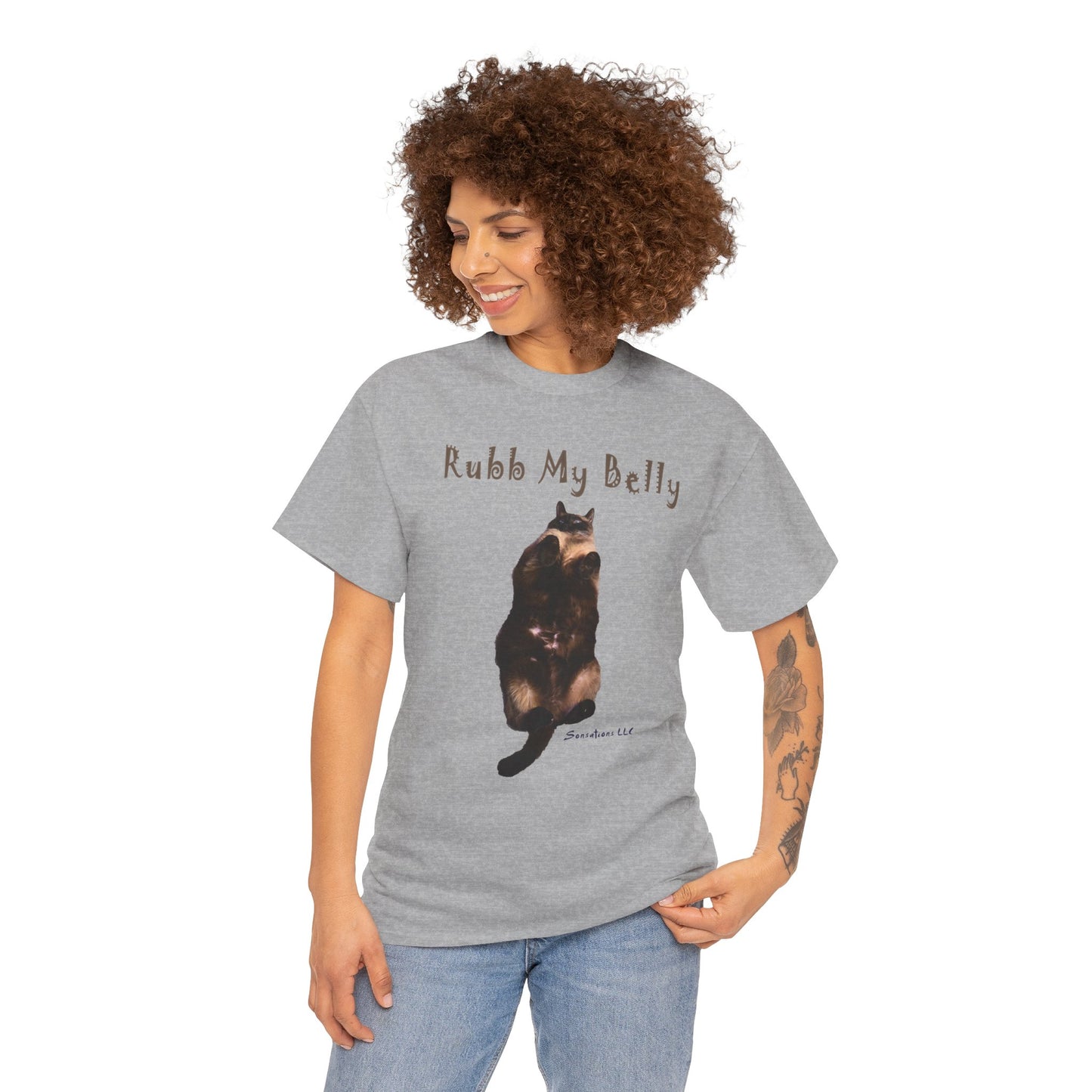 Rub My Belly - Unisex Heavy Cotton Tee