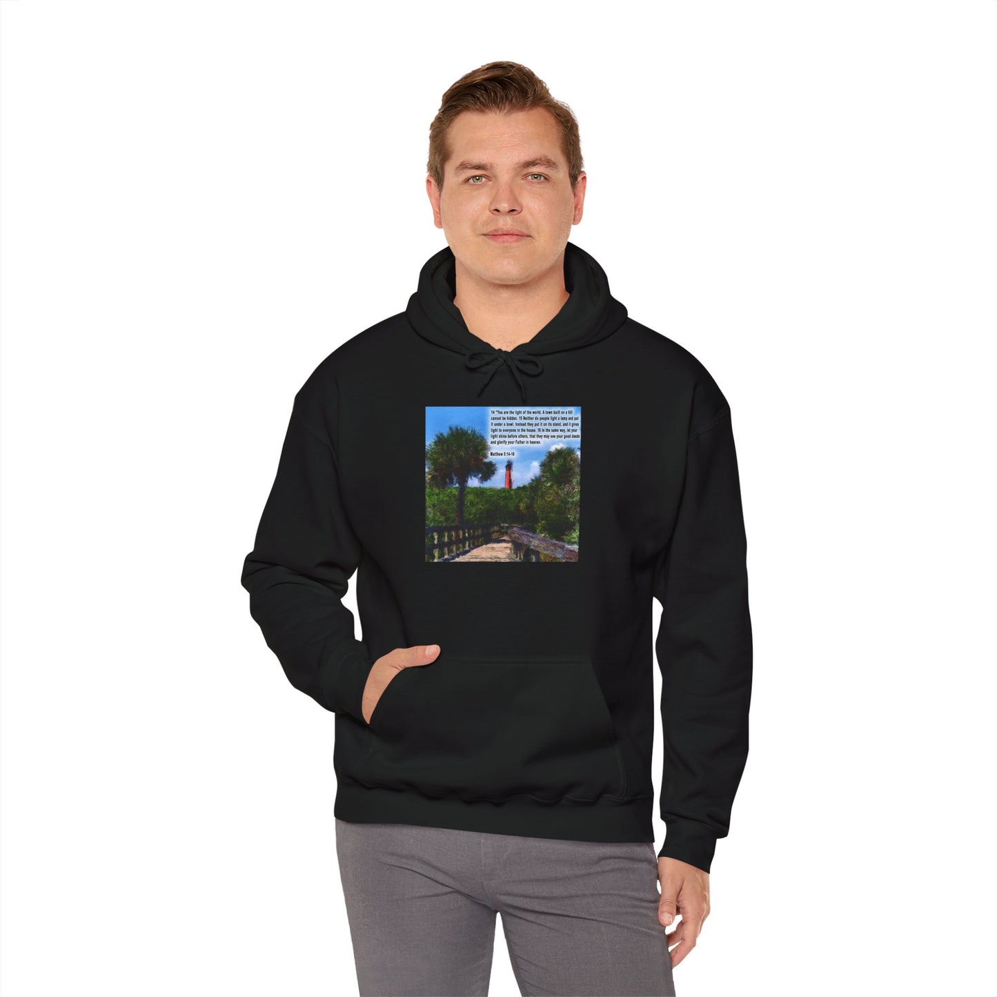 You are the Light of the World - Unisex Heavy Blend™ Hooded Sweatshirt