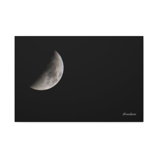 Moon - Matte Canvas, Stretched, 1.25"