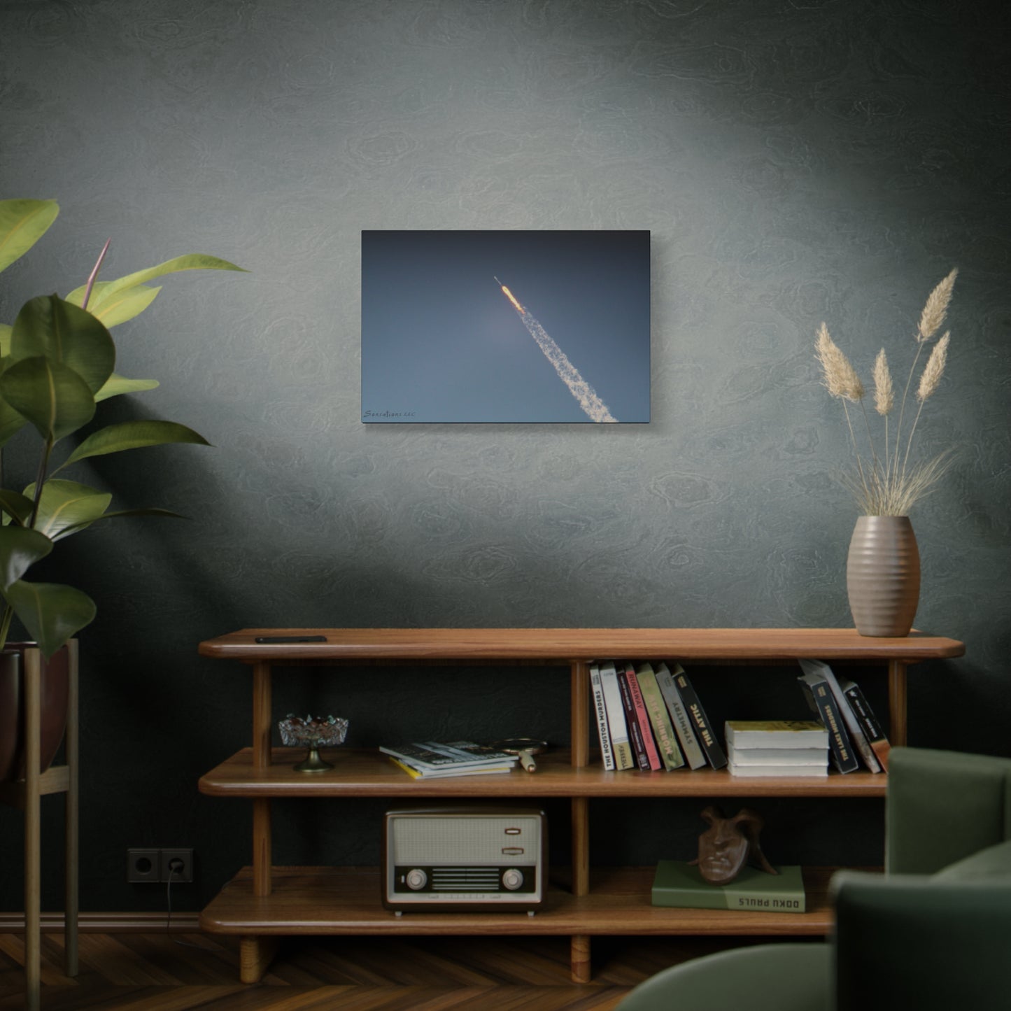 Falcon 9 8.15.24 - Matte Canvas, Stretched, 1.25"