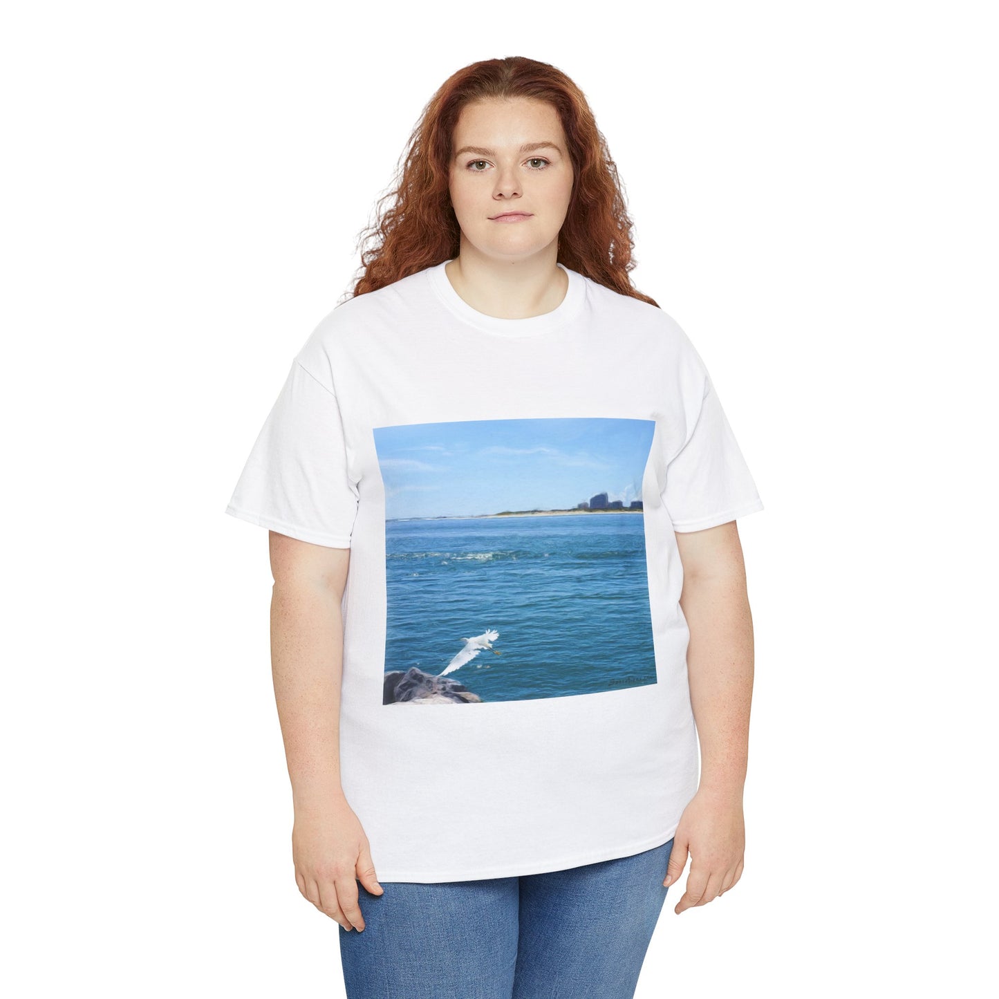 White Bird One - Unisex Heavy Cotton Tee