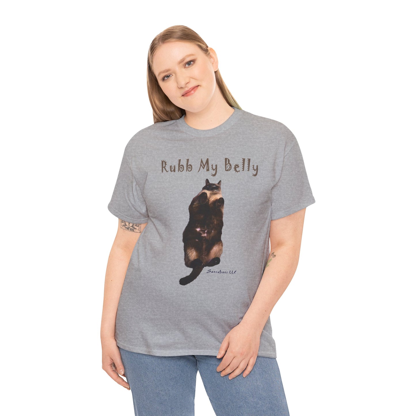 Rub My Belly - Unisex Heavy Cotton Tee