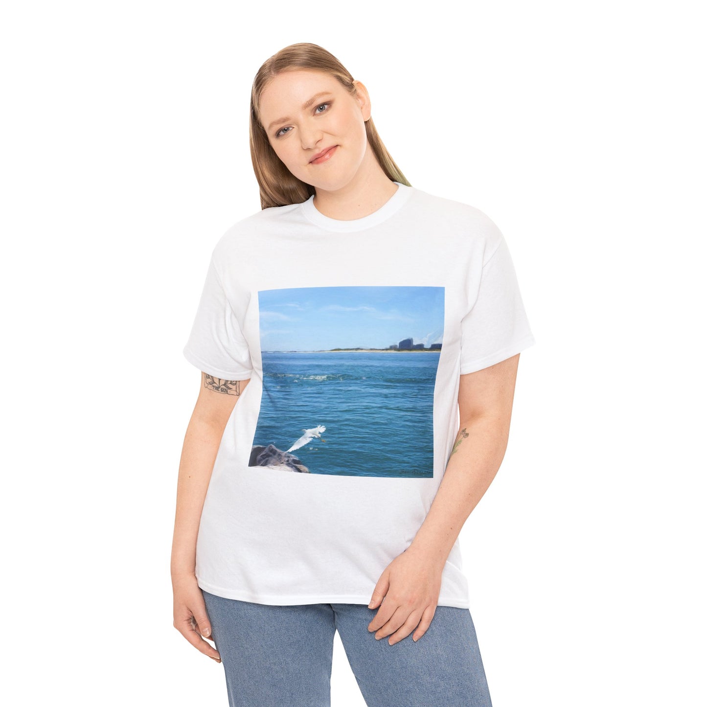 White Bird One - Unisex Heavy Cotton Tee