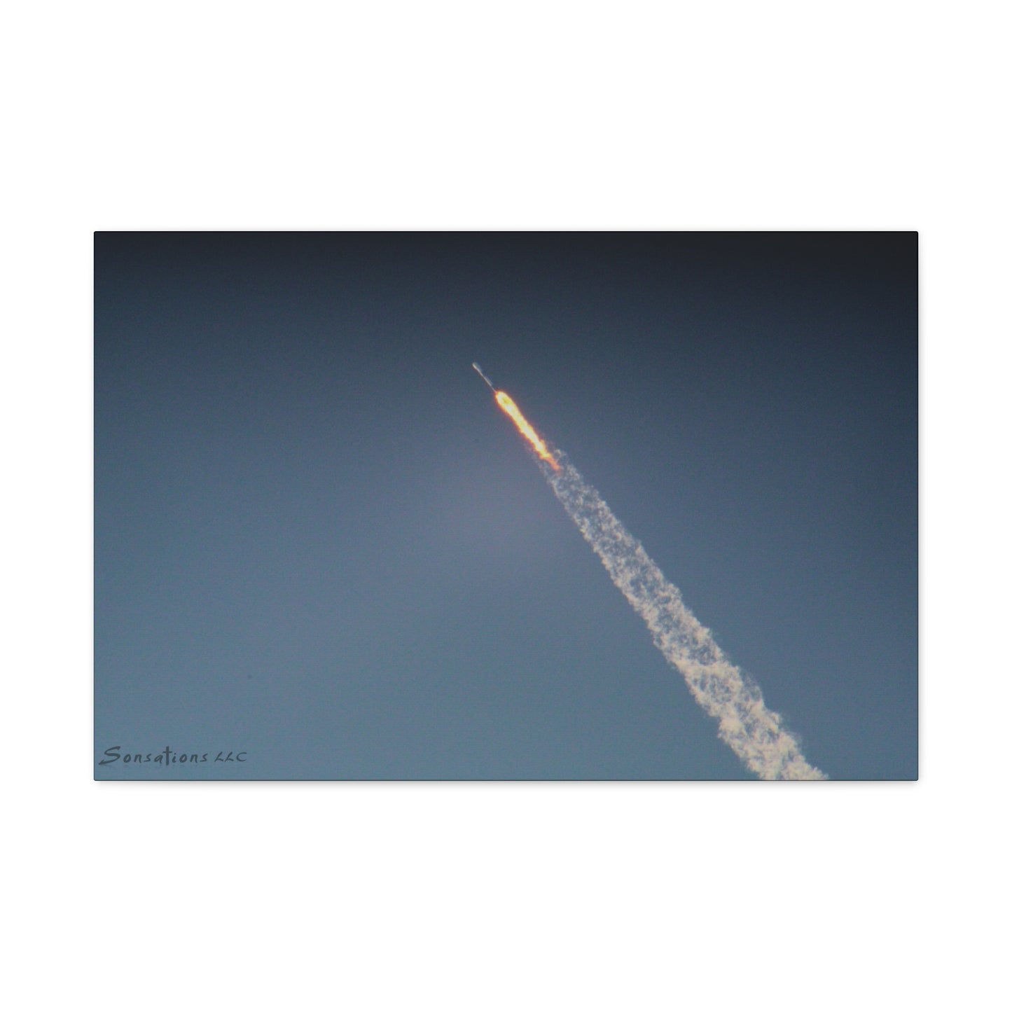 Falcon 9 8.15.24 - Matte Canvas, Stretched, 1.25"