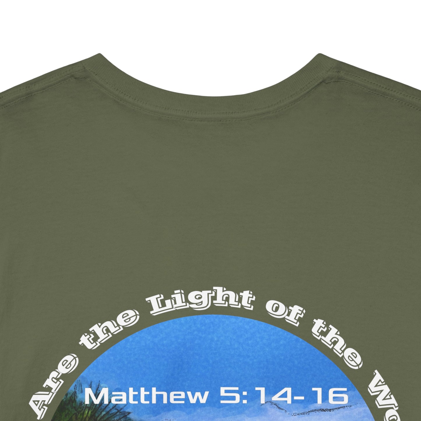 You are the light of the world - Unisex Heavy Cotton Tee