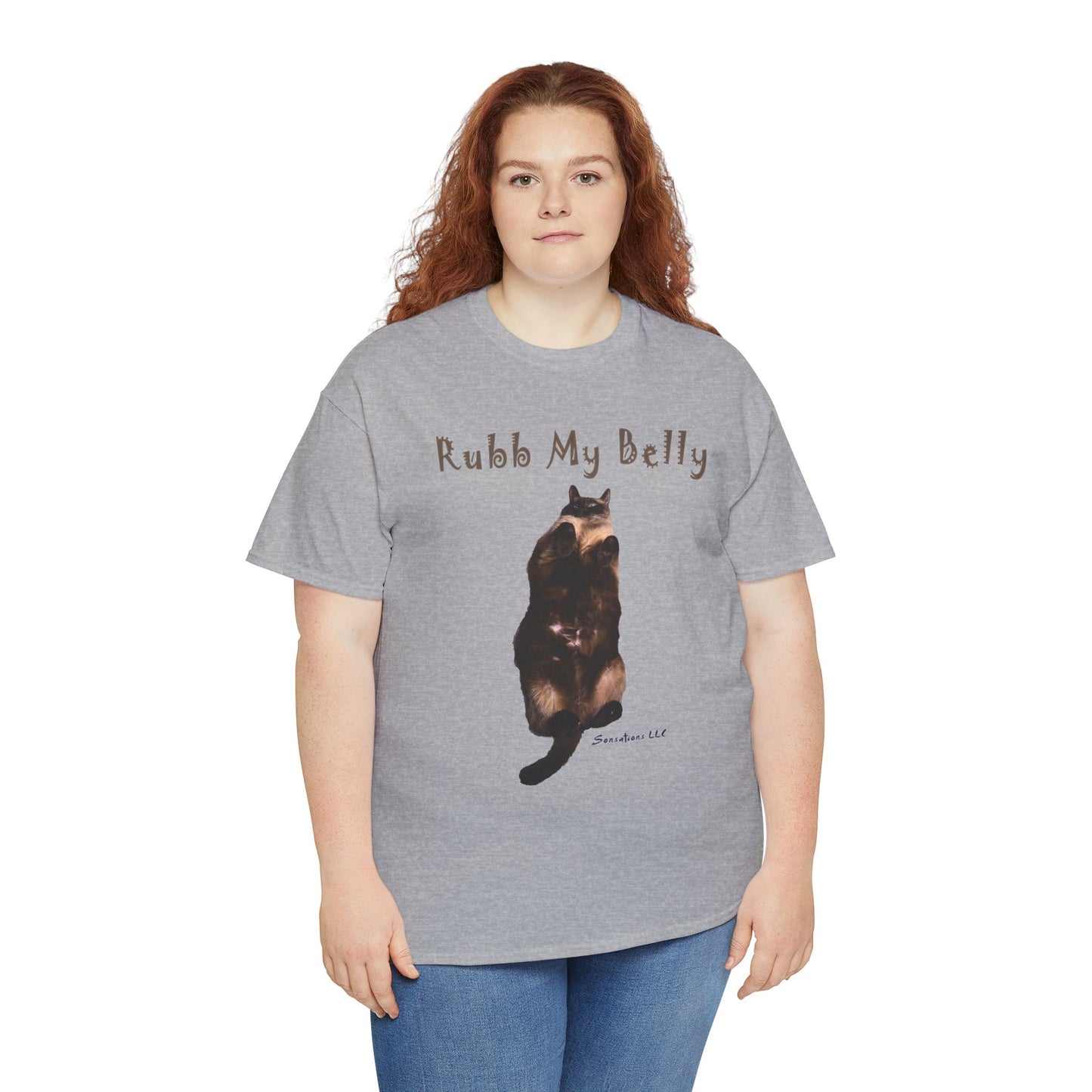 Rub My Belly - Unisex Heavy Cotton Tee