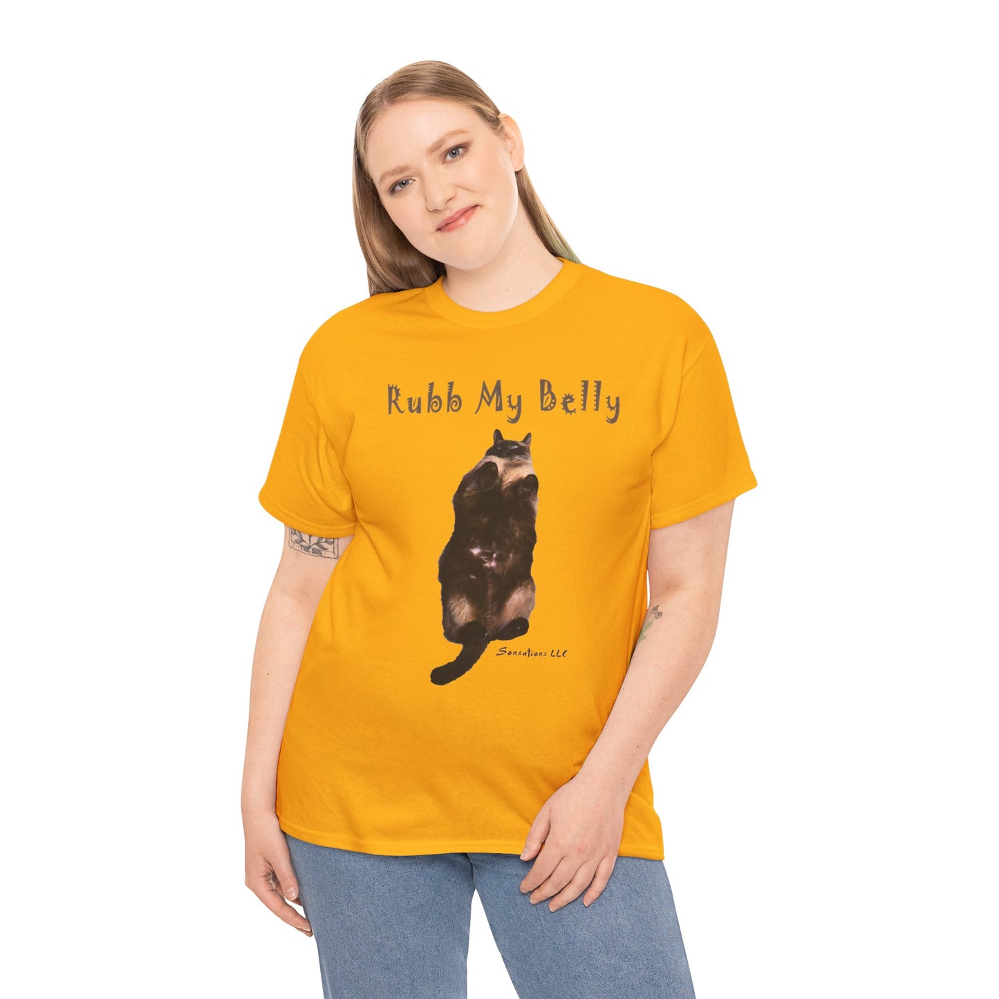 Rub My Belly - Unisex Heavy Cotton Tee