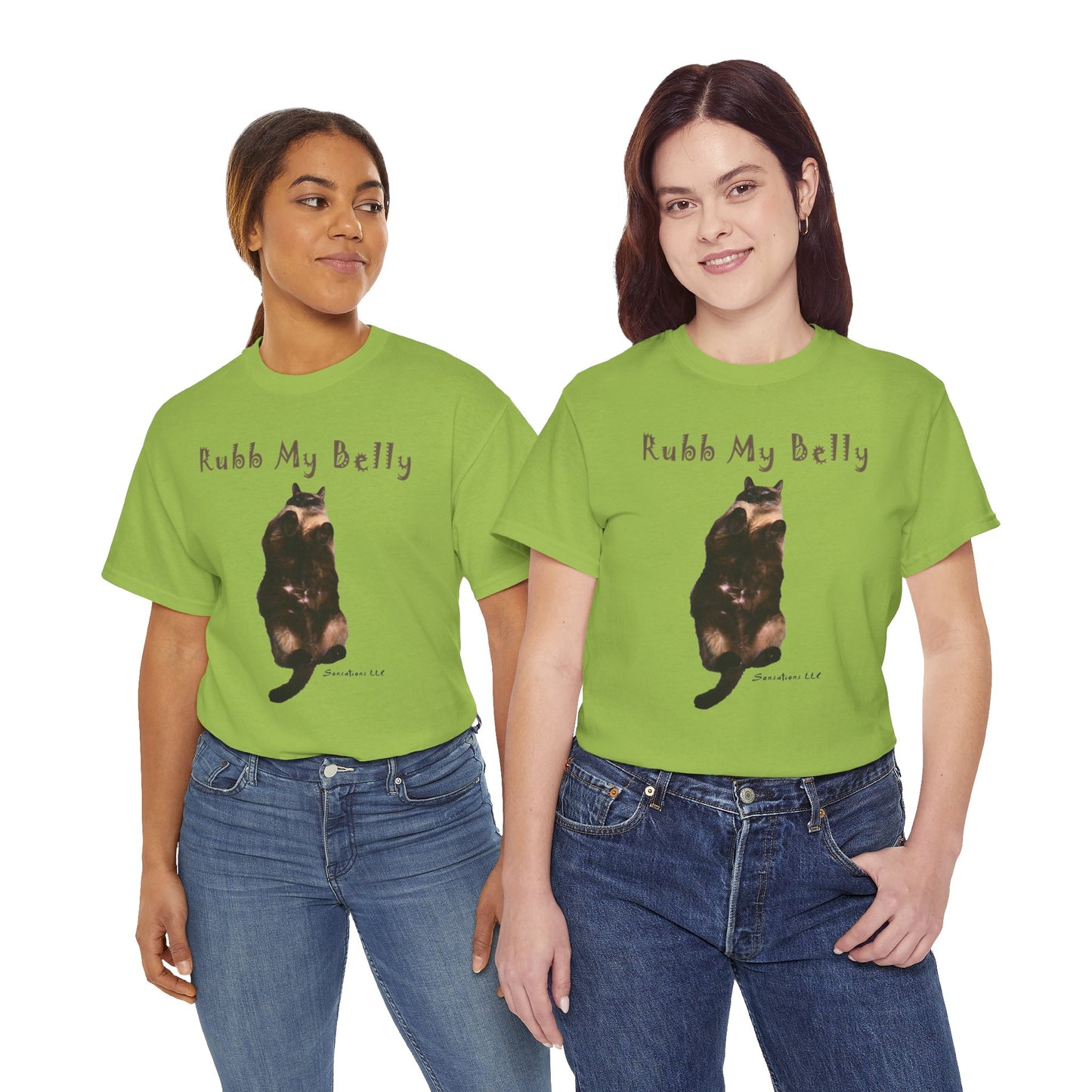 Rub My Belly - Unisex Heavy Cotton Tee