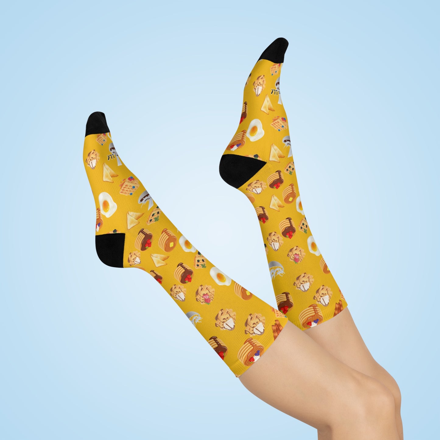 Breakfast Crazy Socks - Cushioned Crew Socks