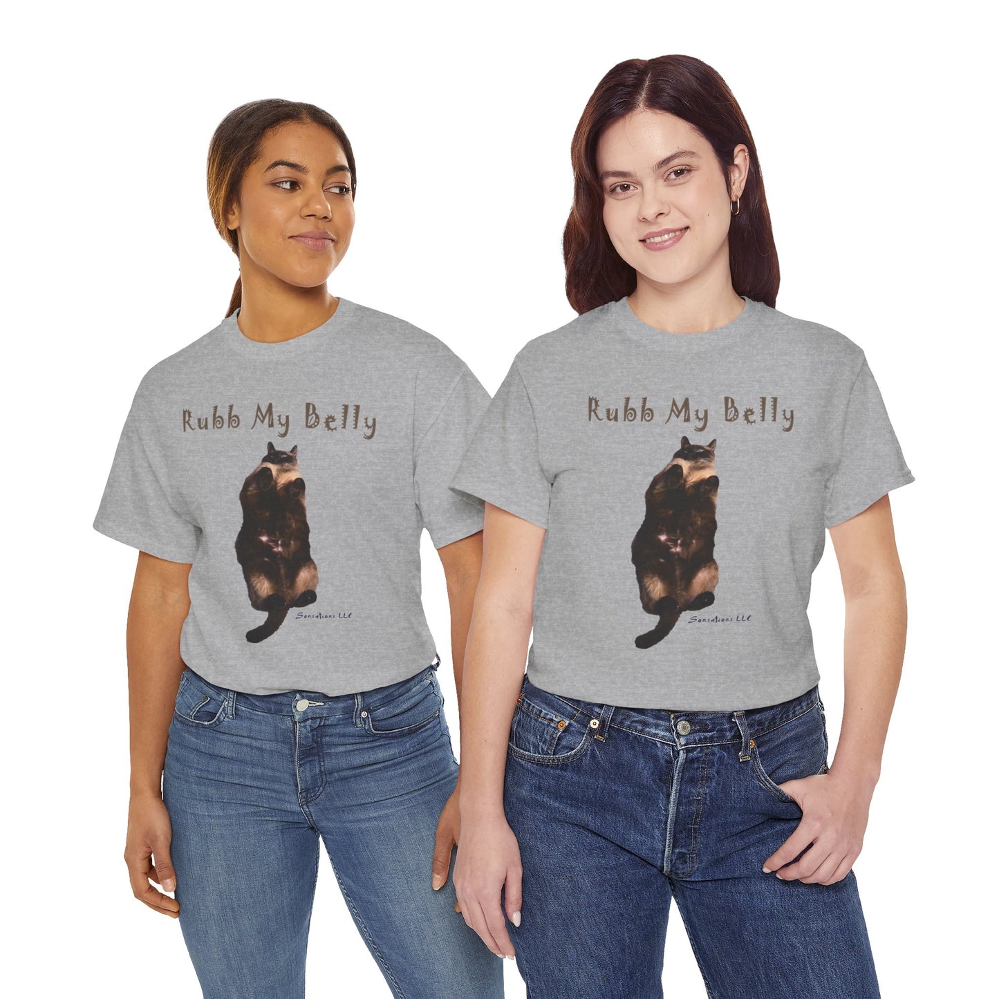 Rub My Belly - Unisex Heavy Cotton Tee