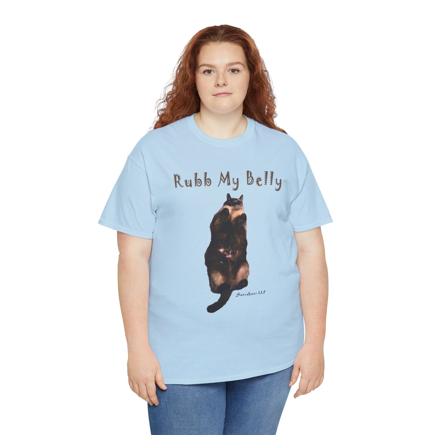 Rub My Belly - Unisex Heavy Cotton Tee