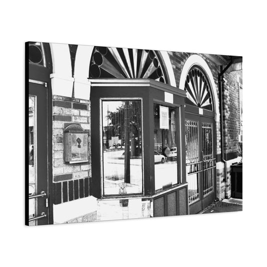 Athen's Box Office - Matte Canvas, Stretched, 1.25"