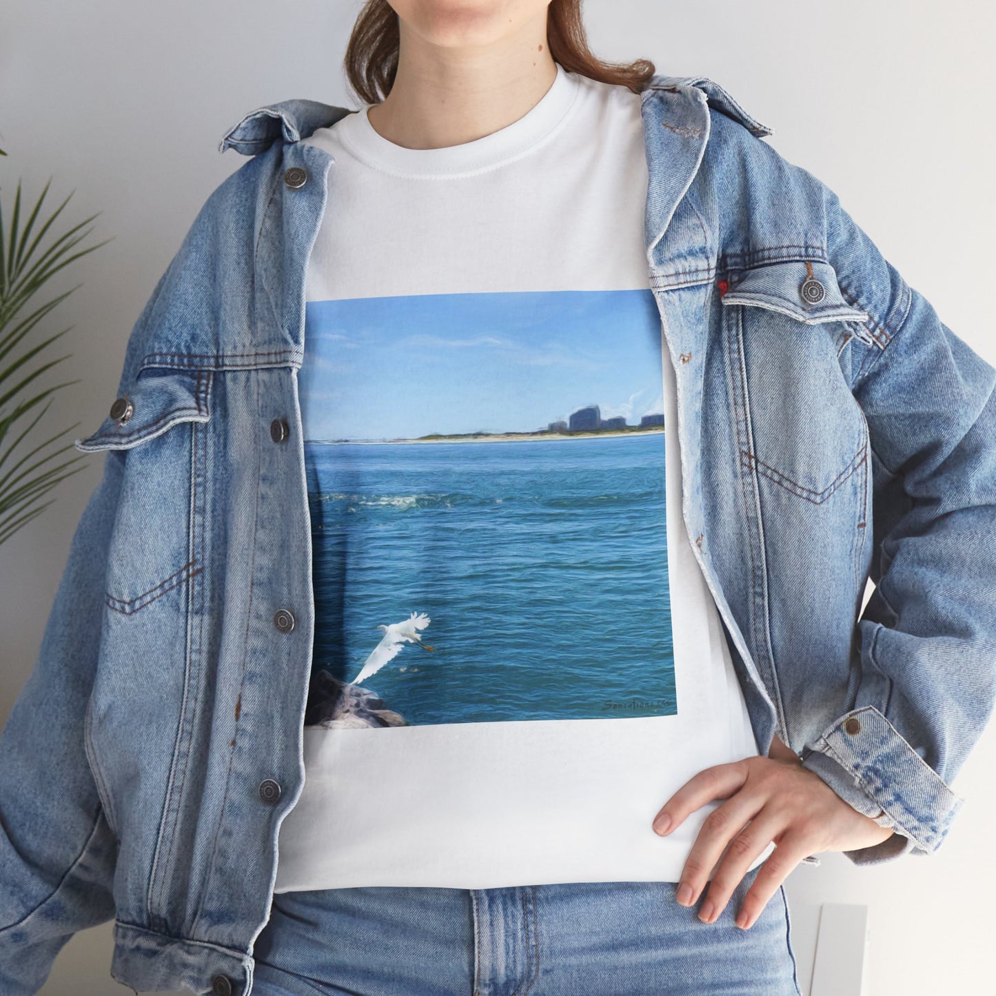 White Bird One - Unisex Heavy Cotton Tee