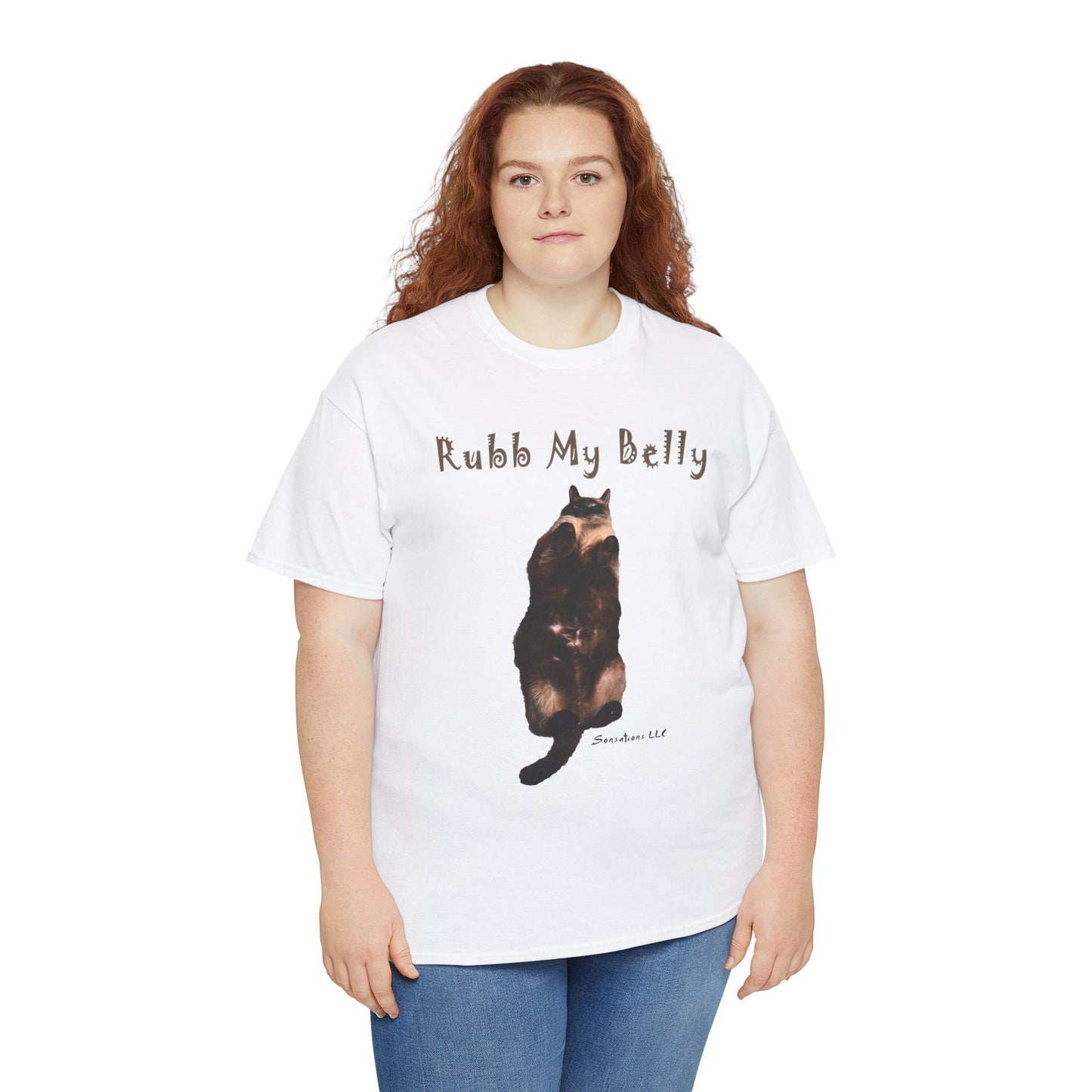 Rub My Belly - Unisex Heavy Cotton Tee