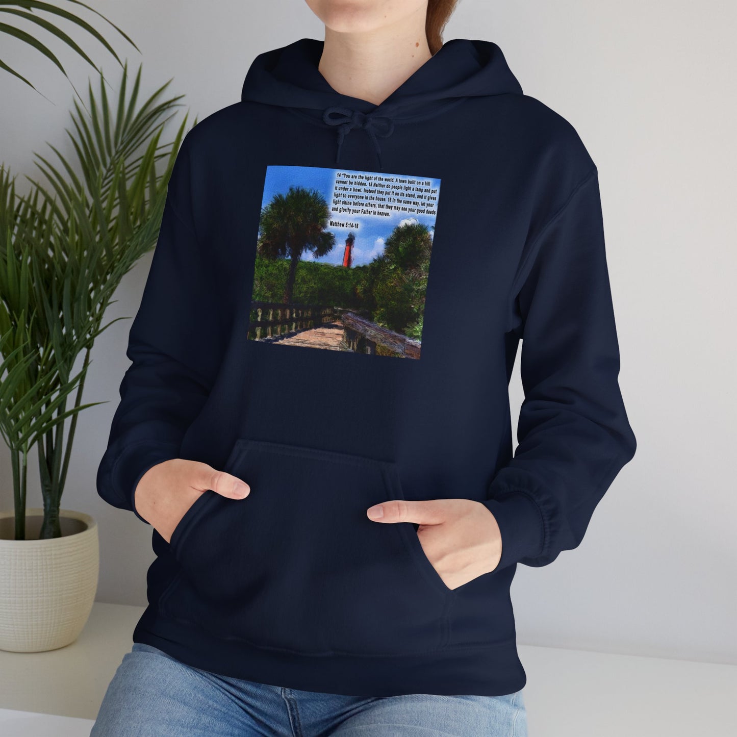 You are the Light of the World - Unisex Heavy Blend™ Hooded Sweatshirt